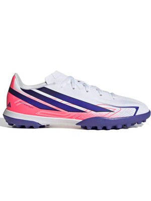 Adidas F50 Hyperfast Club Turf Football Boots Kids Beyaz Erkek Krampon KK1368