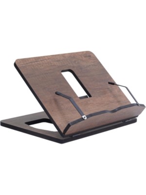Brf Store Sidelyasell Vigo Wood - Kitap Okuma Standı Büyük Boy (Ceviz)