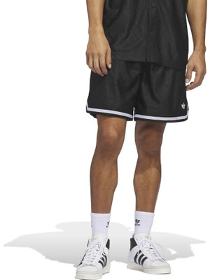 Adidas Jacquard Short Erkek Siyah Şort KA9361