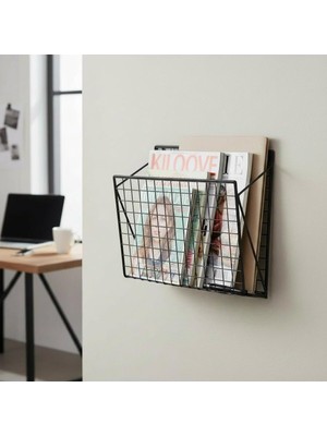 Brf Store Sidelyasell Metat Yeni Iskandinav Tek Gözlü Kitaplık/dergilik/gazetelik 30X30 30 x 30