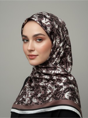 İpekal Trend Dijital Baskı  Batik Desenli Royan Eşarp Desen 3 Renk 11