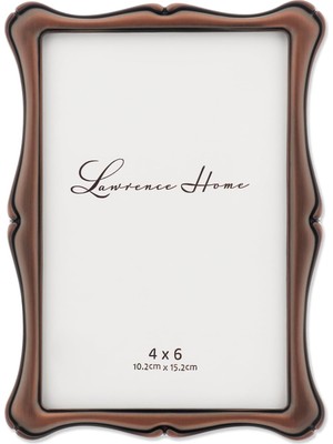 Ayrex Lawrence Frames Resim Çerçevesi, 10 x 15 Cm, Bronz