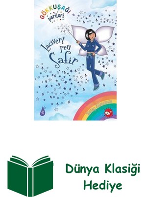 Beyaz Balina Yayınları Lacivert Peri Safir - Gökkuşağı Perileri 6 + Dünya Klasiği Hediye