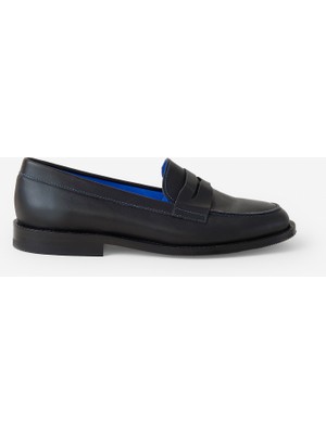 Yargıcı Deri Renkli Astarlı Loafer
