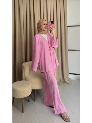 Muq Official Anna Kimono Pantolon Takım