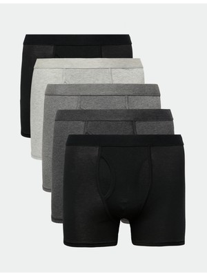 Marks & Spencer 5'li Pamuklu Cool & Fresh™ Trunk Seti
