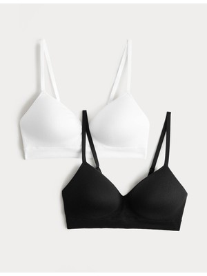 Marks & Spencer 2'li Dikişsiz Balensiz Full Cup Sütyen