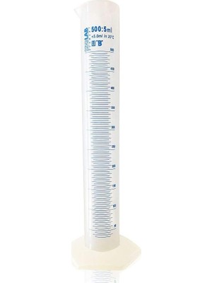 OEM 500ML Plastik Mezür Mavi Skala