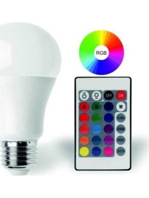 Özkaya Store Rgb 9W Kumandalı LED Ampul