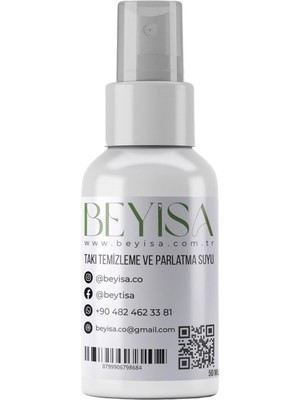 OEM Altın &amp; Gümüş Takı Temizleme ve Parlatma Syu 50 ml - Hızlı Etkili Mücevher Temizleyici, Kararma Giderici ve Parlatıcı Solüsyon