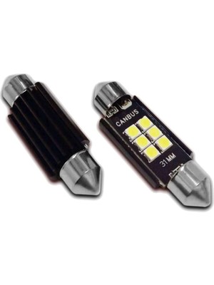 OEM Btm Otomotiv (82)6 LED Canbuslı 31 mm Japon Tipi Sofit Ampul 2 Adet