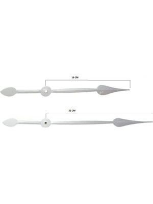OEM Exizticaret Saat Mekanizması, 1 Adet 18 mm Uzun Set Sessiz Duvar Saati Mekanizması Askısız EXIZNM582