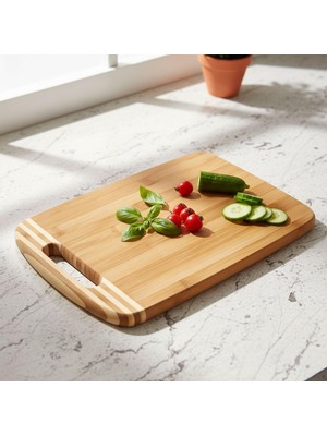 OEM Bambu Kesme Tahtası Antibakteriel Yıkanabilir Doğrama Tahtası Dikdörtgen 34X24CM | Antibakteriyel ve Yıkanabilir Bambu Kesme Tahtası - Hijyenik ve Dayanıklı Doğrama Işleriniz Için Ideal