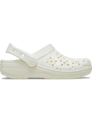 Crocs Classic Floral Cut Out Clog Kadın Sandalet 210927-0WV