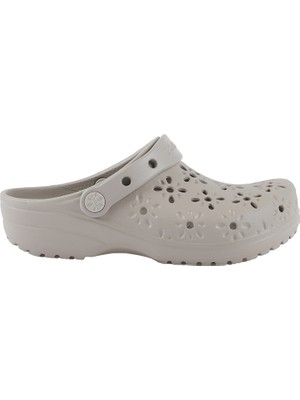 Crocs Classic Floral Cut Out Clog Kadın Sandalet 210927-214