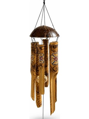 Epilons Coconat Bambu Rüzgar Çanı NO:1036