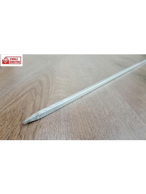 OEM Kare Çöp Şiş Ciğer Şiş Tavuk Şiş Kuşbaşı Et Şişi 10 Adet 70 cm Kalınlık 3mm