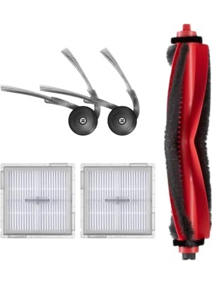 OEM Q8 Max Pro / Q8 Max Pro Plus Roborock ile Uyumlu Robot Süpürge Fırça,hepa Filtre Yedek Parça Seti-5 Parça