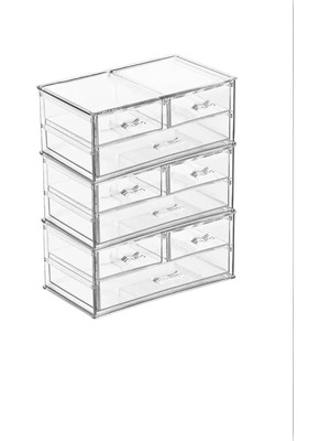 Özkaya Store 6 Katlı 9 Çekmeceli Organizer 24X14X30 cm