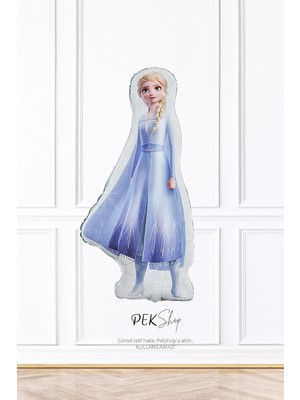 OEM Elsa Folyo Balon Tek Elsa Frozen Folyo Balon