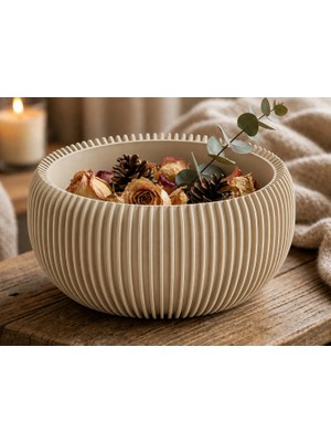 Brf Store Irmakxx Modern Dekoratif Meyvelik Kase – Minimal Meyve Sepeti, Çok Amaçlı Masa ve Mutfak Düzenleyici