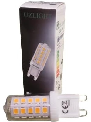 Özkaya Store Uzled G9 LED Kapsül Ampul, 2700K Sarı Işık, 2 Adet