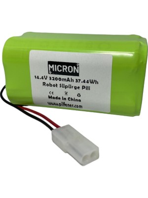 OEM Mi Vacuum Mop 2in1 Essential Akıllı Robot Süpürge Bataryası (Mjstg1) 14.4V 3200 Mah Pil Yüksek Kapasite 1.5 Kata Kadar Daha Uzun Kullanım