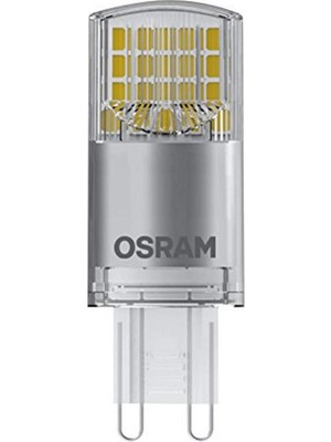 Özkaya Store 4058075812093 LED Star Ampul, Pin cl 40, 3.8W, 2700 Kelvin, Sarı Işık G9 Duy, Sarı, 5.8 x 2 x 2 cm