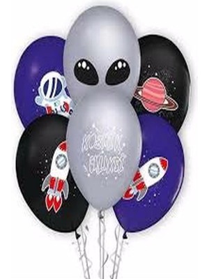 Özkaya Store Uzay Temalı 10 Lu Balon