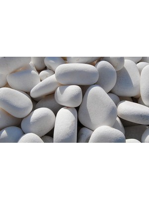 Özkaya Store Beyaz Dolomit Doğal Dekoratif Taş 4-6 cm (5)