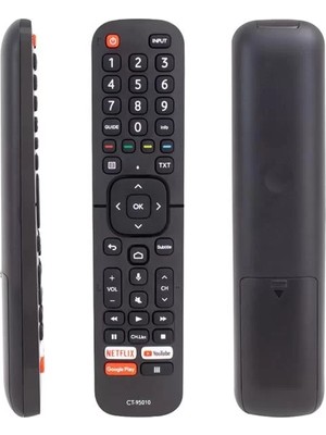 Belirtilmemiş Toshiba CT-95010 Netflix-Youtube-Google Play-Prime Tuşlu Video Ses Komutlu Lcd-Led Tv Kumandası