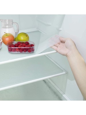 Özkaya Store (45CM x 10METRE) Şeffaf Kaymaz Dolap Içi Çekmece Raf Örtüsü Çekmece Astarı Raf Astarı
