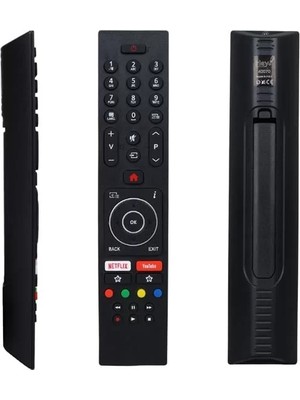 Belirtilmemiş Hey Vestel 4K Smart 55UD8450 LCD LED Tv Kumanda (RC43135 Black Nobrand V2)