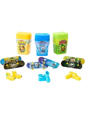 TeknoKapsül HTP10 Hot Wheels Skate Ikili Parmak Kaykay Kutusu (Aromalı Sakız Kutusu Temalı)