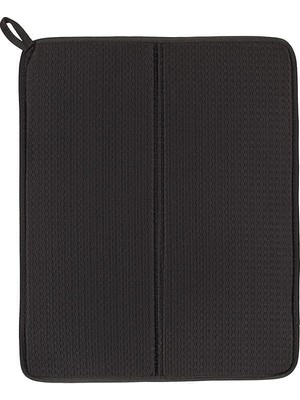 Özkaya Store Nysköljd 44X36 cm Koyu Gri Bulaşık Kurutma Pedi Örtüsü Koyu Gri