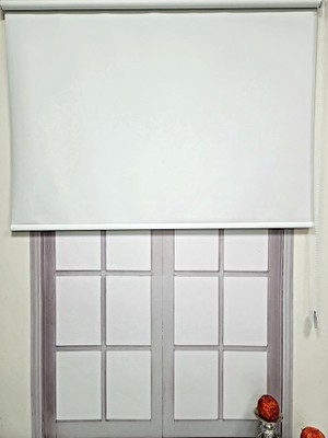 Blackout Karartma Işık Geçirmeyen Stor Perde 100X200 Beyaz