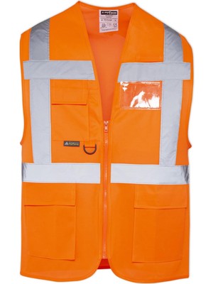 Olympus Hıgh Vıs Warnıng Vest Sarı 3xl-1