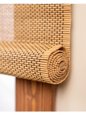 Olympos Ahşap Bambu Stor Perde (80 x 180)