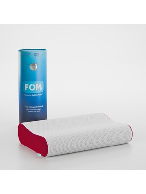 ' Flex Visco Yastık - Boyun Düzleşmesi, Boyun Fıtığı - Ortopedik Boyun Yastığı, 60 x 40 x