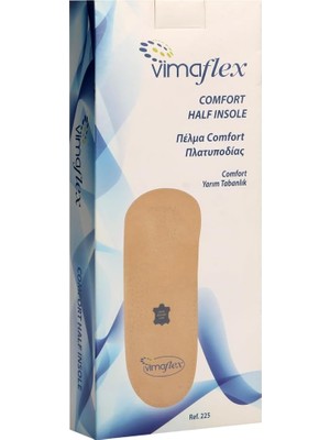 9EMS2ASUU000005 Vimaflex Dl 010 Konfor Gercek Deri Ortopedik Yarım Tabanlık