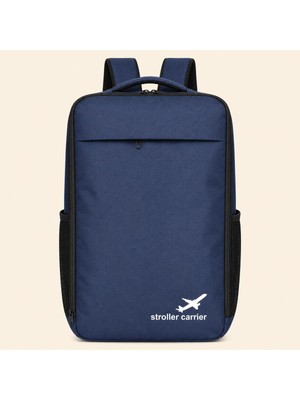 AyrStore Perababy Kabin Boy Puset Taşıma Çantası, Cybex Libelle Uyumlu, Mavi, Sırt Çantası