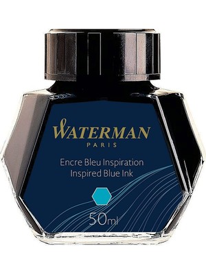 AyrStore Waterman Şişe Mürekkep 50 Ml, Deniz Mavi - S0110810