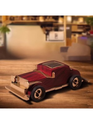 Retro Klasik Araba Şekilli Kablosuz Bluetooth Hoparlör – 1500MAH Şarjlı, Bt/tf/usb Destekli, 5