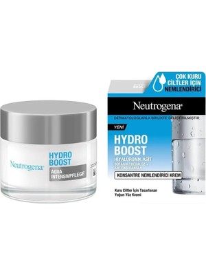 Neutrogena Hydro Boost Water Jel Nemlendirici Normal Ciltler Için 50 Ml— Hyalüronik Asit Içeren