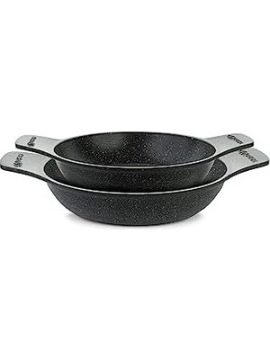 TeknoKapsül Thermoad 20-22 cm 2li Güveç Sahan Seti