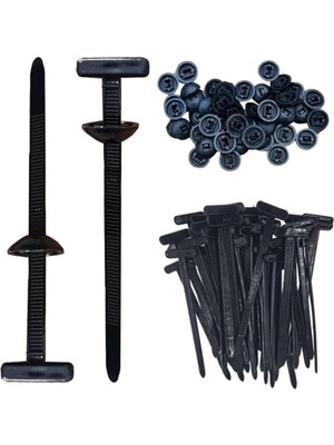 TeknoKapsül Plastik Bağlantı Elemanları 30LU Set