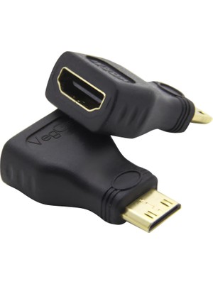 TeknoKapsül Mini HDMI To HDMI Dönüştürücü Adaptör