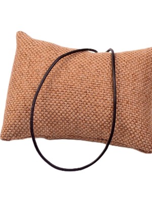 Beş Adet Deri Kolye Ipi - 45 cm - Taş Sandığı