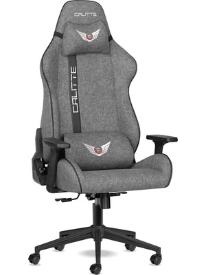 Breeze Brz Oyuncu Koltuğu Nefes Alabilir Kumaş Ergonomik Gaming Koltuk (Gri)