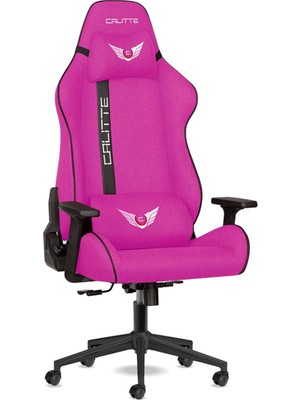 Breeze Brz Oyuncu Koltuğu Nefes Alabilir Kumaş Ergonomik Gaming Koltuk (Pembe)